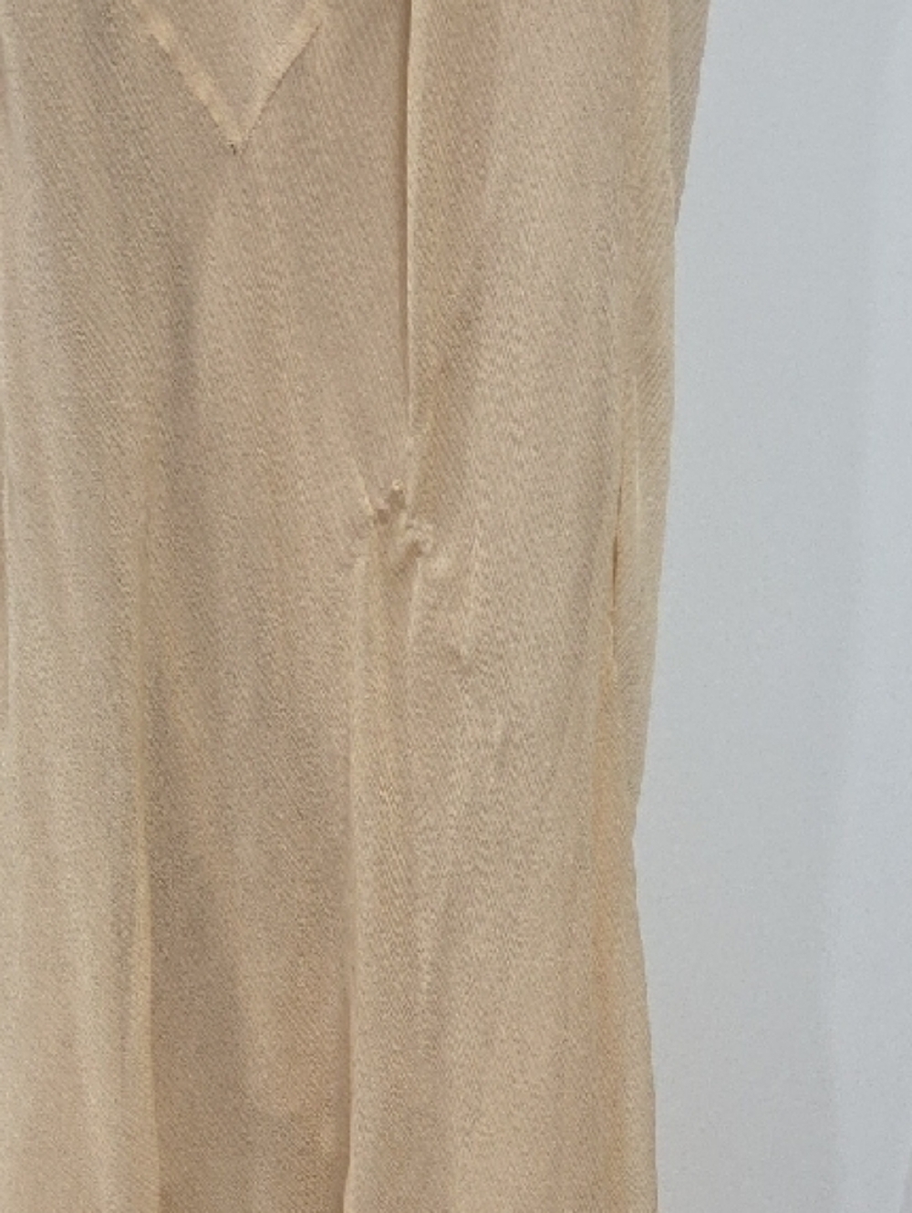 Diane Von Furstenberg Cream Crochet-Trim Sleeveless Maxi Dress - Picture 9 of 9
